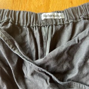 Reformation linen dress size 8